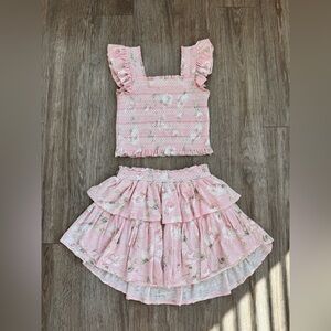Loveshackfancy top & skirt set!